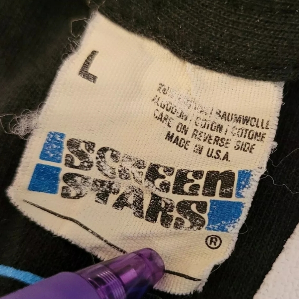 Vintage 1990s Las Vegas Screen Stars T-shirt - Lg - Picture 4 of 7